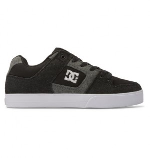 Black Blue Men DC Shoes Pure Sneakers | DC-6731408