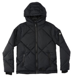 Black Kids' DC Shoes Passage Puffer Jackets | DC-0436985