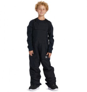 Black Kids' DC Shoes Roadblock Technical Snowboard Pants | DC-4781052