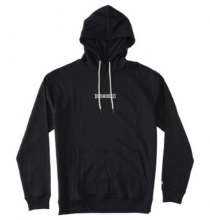 Black Men DC Shoes Baseline Ph Hoodie | DC-7146529