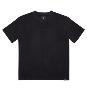 Black Men DC Shoes Conceal T-Shirt | DC-2871059