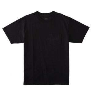 Black Men DC Shoes DC 1994 Pocket T-Shirt | DC-5094132