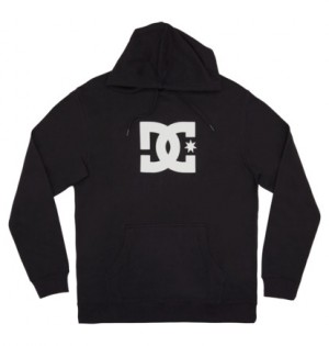 Black Men DC Shoes DC Star Hoodie | DC-7698135