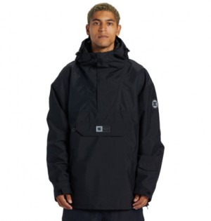 Black Men DC Shoes Dc-43 Technical Snowboard Jackets | DC-9163280