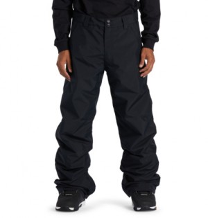 Black Men DC Shoes Dc Snow Chino Technical Snowboard Pants | DC-7681945