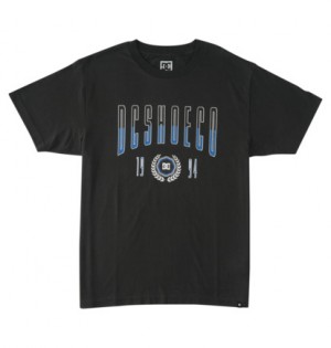 Black Men DC Shoes Dropout T-Shirt | DC-9268073