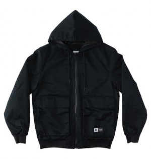 Black Men DC Shoes Escalate Padded Jackets | DC-4093861