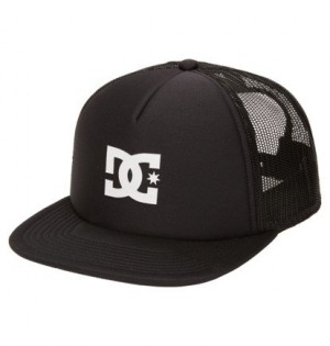 Black Men DC Shoes Gas Station Trucker Cap | DC-0963751