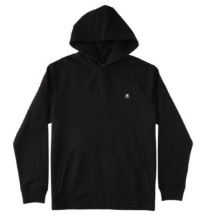 Black Men DC Shoes Offpeak Hoodie | DC-3180645