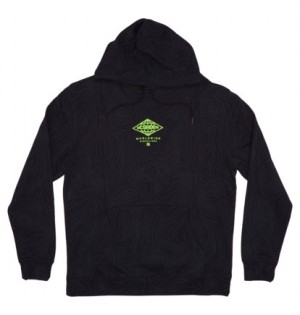 Black Men DC Shoes Outland Hoodie | DC-1680953