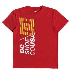 Black Men DC Shoes Posse In Effect T-Shirt | DC-6918204