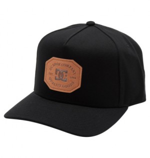 Black Men DC Shoes Reynotts Snapback Cap | DC-0236781