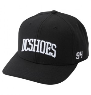 Black Men DC Shoes Semi-Pro Snapback Cap | DC-3801724