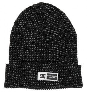 Black Men DC Shoes Sight Beanie | DC-5790186