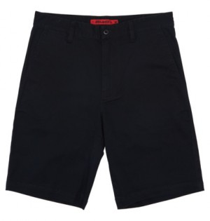 Black Men DC Shoes Worker Relaxed Shorts | DC-3019874