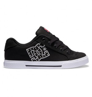 Black Women DC Shoes Chelsea Sneakers | DC-5203487