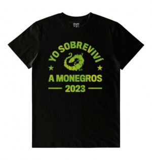 Black / Black Men DC Shoes DC Shoes x Monegros T-Shirt | DC-0296845