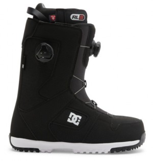 Black / Black / White Men DC Shoes Phase Pro BOA® Snowboard Boots | DC-1286709