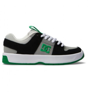 Black / Green Kids' DC Shoes Lynx Zero Skate Shoes | DC-8406593