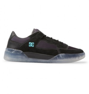 Black / Grey / Blue Men DC Shoes DC Metric Le Skate Shoes | DC-8045619