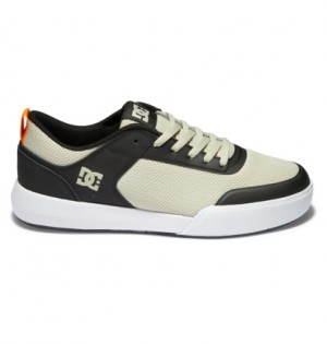 Black / Orange Men DC Shoes Transit Skate Shoes | DC-6450371