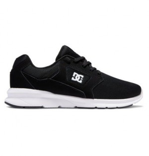 Black / White Men DC Shoes Skyline Lightweight Sneakers | DC-8603741