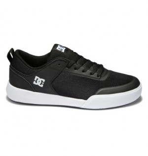 Black / White Men DC Shoes Transit Skate Shoes | DC-2945038