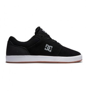 Black / White / Black Men DC Shoes Crisis 2 S Skate Shoes | DC-2596871