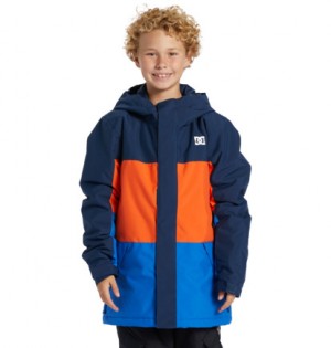 Blue Kids' DC Shoes Defy Technical Snowboard Jackets | DC-1872950