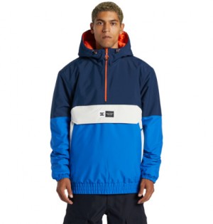 Blue Men DC Shoes Nexus Technical Snowboard Jackets | DC-4785609