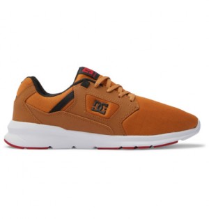 Brown / Black Men DC Shoes Skyline Lightweight Skate Shoes | DC-1645209