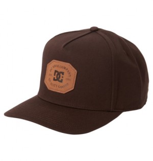 Chocolate Men DC Shoes Reynotts Snapback Cap | DC-0529648