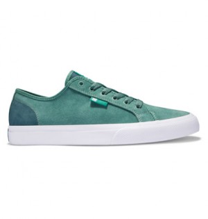 Green Men DC Shoes Manual Le Skate Shoes | DC-3798524