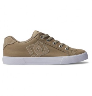 Grey Brown Women DC Shoes Chelsea Sneakers | DC-2673590