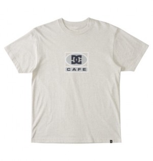 Grey Men DC Shoes Cafe x DC T-Shirt | DC-5241369