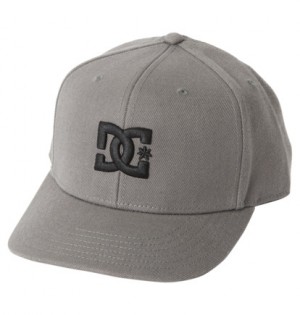 Grey Men DC Shoes DC Empire Snapback Cap | DC-0243865