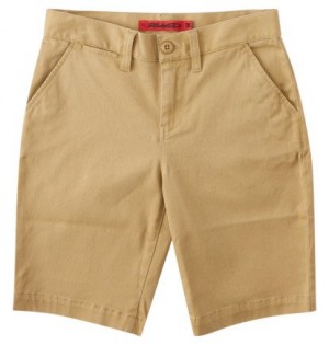 Khaki Kids' DC Shoes Worker Relaxed Shorts | DC-7398042