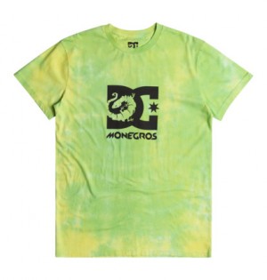 Light Green Men DC Shoes DC Shoes x Monegros T-Shirt | DC-1928374