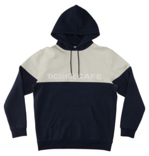 Navy Men DC Shoes Cafe x DC Hoodie | DC-7826305