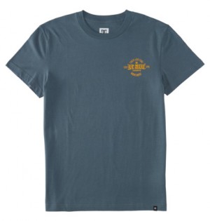 Navy Men DC Shoes Chain Gang T-Shirt | DC-2716894