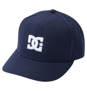 Navy Men DC Shoes DC Empire Snapback Cap | DC-1298304