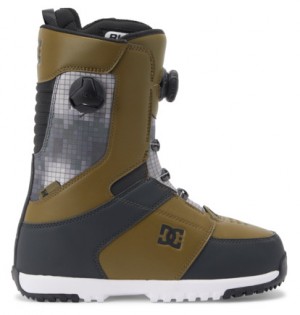 Olive Men DC Shoes Control BOA® Snowboard Boots | DC-3821674