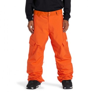 Orange Men DC Shoes Banshee Technical Snowboard Pants | DC-4125376