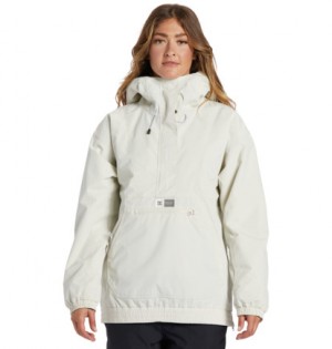 Silver Women DC Shoes Chalet Technical Snowboard Jackets | DC-9728430