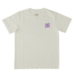 White Kids' DC Shoes Mid Century T-Shirt | DC-3687920