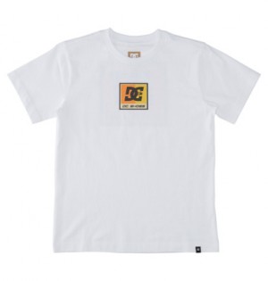 White Kids' DC Shoes Racer T-Shirt | DC-6935217