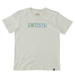 White Kids' DC Shoes Work In Progress T-Shirt | DC-4527083