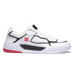 White / Black / Black Men DC Shoes DC Metric Sneakers | DC-9250617