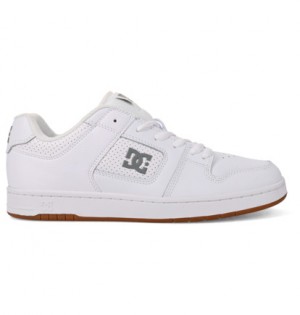 White / White Men DC Shoes Manteca 4 Sneakers | DC-9620854