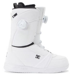 White / White Women DC Shoes Lotus BOA® Snowboard Boots | DC-8634751